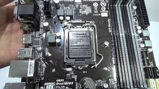 Motherboard Gigabyte LGA 1150 B85MDS3HA mATX blogotecaeu [upl. by Aina]