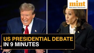 US Presidential Debate 2024 Top Highlights  Kamala Harris Vs Donald Trump  Best 9 Minutes [upl. by Devad]