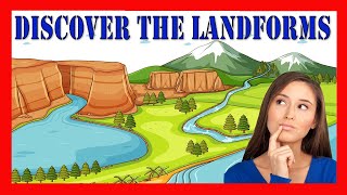 ✅✅What are the LANDFORMS ✅✅  How is the EARTHS RELIEF [upl. by Shaper]