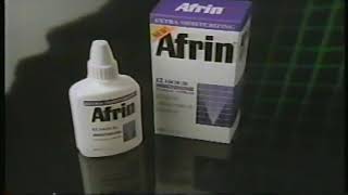 Afrin Moisturizing Nasal Spray 1994 Commercial [upl. by Rosenblatt]