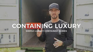 Shipping Container House  Simple Life [upl. by Chiles79]