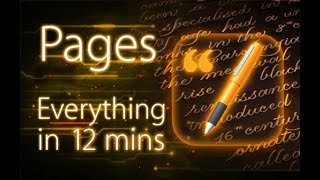 Pages  Tutorial for Beginners in 12 MINUTES  COMPLETE Guide [upl. by Slack]