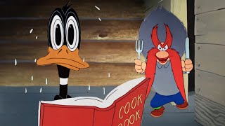 Looney Tunes  Along Came Daffy  Daffy Duck amp Yosemite Sam  1947  Classic Cartoon [upl. by Ciapha]