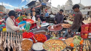 Road side Street Food in Afghanistan  Marko Street Food in Afghanistan [upl. by Lemon]