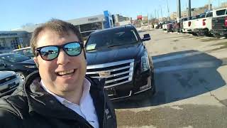 2016 Cadillac Escalade ESV Premium Collection Walkaround  Finch Used Cars [upl. by Earla]