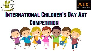 International Childrens Day Art Competition  Arts amp Crafts [upl. by Edie710]