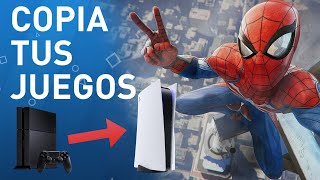 FÁCIL Y RÁPIDO Cómo pasar juegos y datos de PS4 a PS5 [upl. by Casta954]