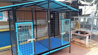 Quality Dog Cage 2door [upl. by Eniledgam]