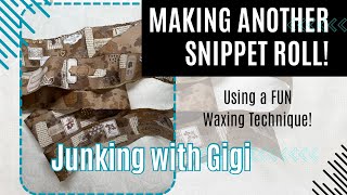 Snippet Roll with Waxing Technique [upl. by Harding]