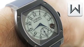 FP Journe Elegante 48 Luxury Sports Watch Review [upl. by Anirrehs]