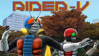 Rider V Riderman  MOD Kamen Rider Super Climax Heroes [upl. by Arhoz]