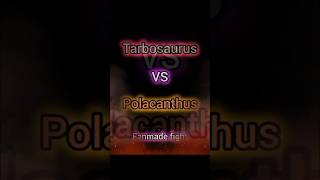 Tarbosaurus VS Polacanthus fanmade fight 🤫 [upl. by Ramat]