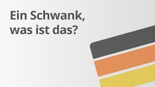 Was ein Schwank ist  Deutsch  Textanalyse und interpretation [upl. by Toback]