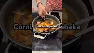 Cornish hen Tabaka  a classic Georgian dish [upl. by Kenlay]