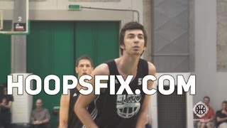 Izzet Turkyilmaz  Denver Nuggets Draft Pick  at adidas EUROCAMP 2012 [upl. by Novah]