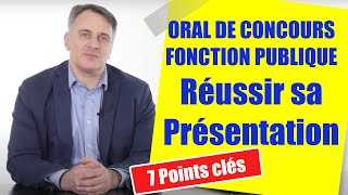 Présentation oral de concours fonction publique  exemples et erreurs à éviter [upl. by Dnalyaw434]