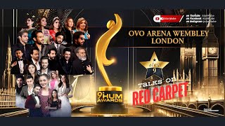 Hum Awards London  Red Carpet  Star 9  Mona Qazi [upl. by Llemaj]