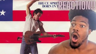 First Time Hearing Bruce Springsteen  Born in the USA Reaction [upl. by Ycnay961]