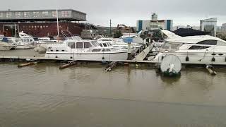 Hoog water haven in Sliedrecht [upl. by Aneger]