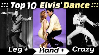 Top10 Elvis Presley 🕺🏻 His Best Dance 😱 4K Colorized🌈 VOL 15 [upl. by Adnal]