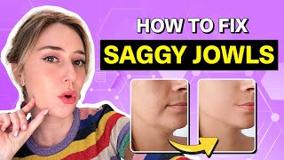 How to Get Rid of Sagging Jowls from a Dermatologist  Dr Shereene Idriss [upl. by Hu722]