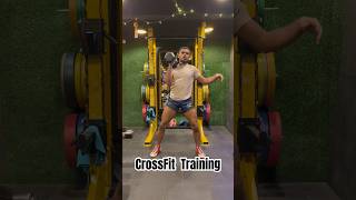 CrossFit Training 💪🏻🦏 crossfit fitness motivation dumbells athlete shorts ytshots [upl. by Bethel]