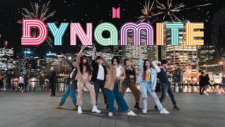 KPOP IN PUBLIC BTS 방탄소년단 quotDYNAMITEquot Dance Cover  Australia  HORIZON [upl. by Steddman]