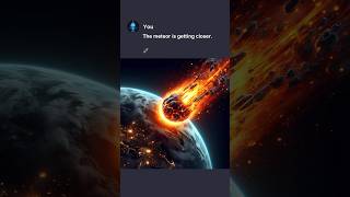 Nothing Will Stop The Giant Meteor🌠 chatgpt aiphotos ai [upl. by Radmen]