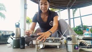 how to used Bellman Portable espresso machine cx25 model with out electricity needed outdoor [upl. by Innig]