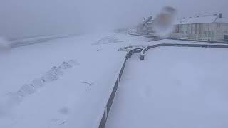 Webcam FortMahon plage  Lesplanade sous la neige [upl. by Madge]