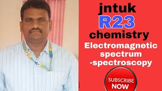 Spectroscopy  Electromagnetic spectrum [upl. by Tillman860]