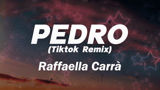 Raffaella Carrà  Pedro Tiktok Remix Letra [upl. by Notnirt]