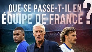 Que se passetil en Équipe de France Deschamps Griezmann Mbappé [upl. by Marka]