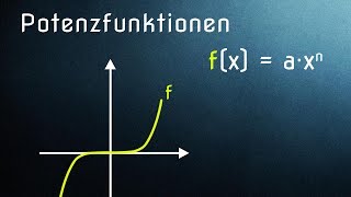 Potenzfunktionen Symmetrie Monotonie DefinitionsmengeWertebereich [upl. by Hilten97]