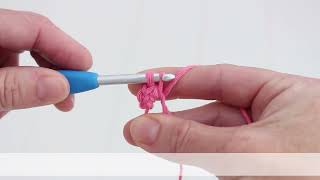 Crochet  Magic Ring left handed [upl. by Wagner]