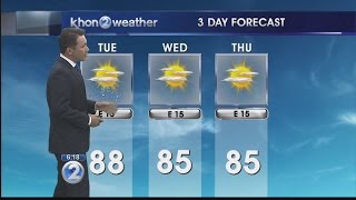 KHON2 weather forecast [upl. by Torruella]