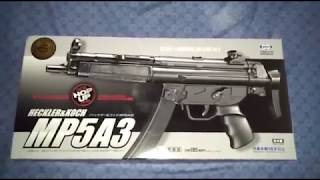 Tokyo Marui HampK MP5A3 Spring Airsoft Rifle [upl. by Ardnuasac744]