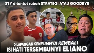 Kembalinya Senyum Elliano ‘Dia Paling Semangat Berlatih ET beri sinyal Ganti STY Jika [upl. by Onitsirc]