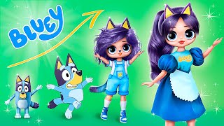 Bluey Growing Up 32 DIY Ideas for LOL OMG [upl. by Asiil]