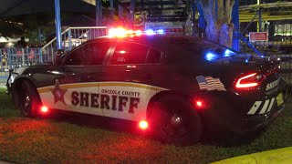 Osceola County Sheriff’s Office Marked Charger Unit Lights Demo  08052023 [upl. by Jo-Anne395]