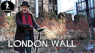 Londons City Wall and Barbican  Rather Splendid Walk [upl. by Gelasias183]