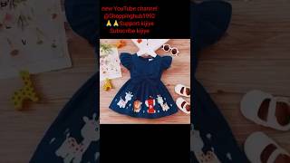 Kids Frock  Girls Frock Shorts Viral Shorts Youtube Shorts [upl. by Doak81]