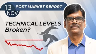 TECHNICAL LEVELS Broken Post Market Report 13Nov24 [upl. by Mccourt]