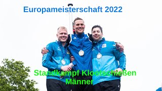 EM 2022 Boßeln VSHB Klootschießen Standkampf Männer [upl. by Haseena]