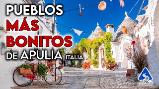 Puglia Italia Los Pueblos Más Bonitos Para Visitar  4K [upl. by Leinadnhoj]