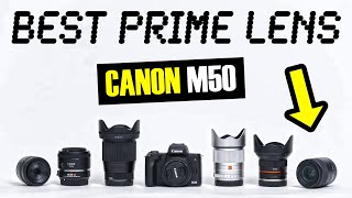 The Best Prime Lens for the Canon M50 Canon M50 Mark II and Canon M6 Mark II [upl. by Annaid]