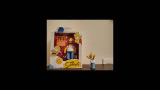 The Simpsons Jakks Pacific Homer Stop Motion Unboxing shorts [upl. by Nyltac634]