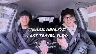 Jikook in sapporo analysis travel vlog [upl. by Tlevesoor]