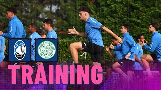 MD3 AtalantaCeltic  Lallenamento della vigilia  UCL League Phase 202425 [upl. by Vlada]