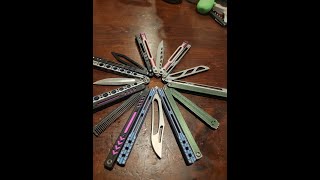 ASMR but with butterfly knives [upl. by Fagen]